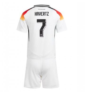 Tyskland Kai Havertz #7 Hemmatröja Barn EM 2024 Kortärmad (+ Korta byxor)